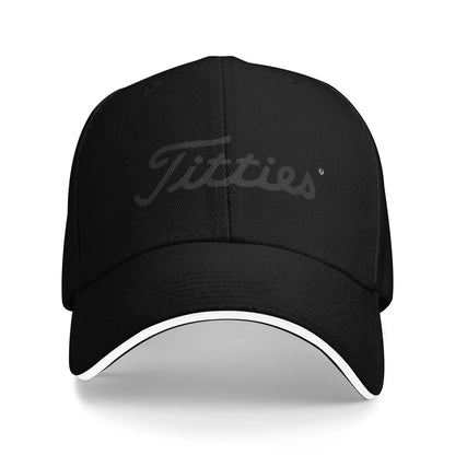 Funny Golf Ball Logo Y2K Baseball Cap