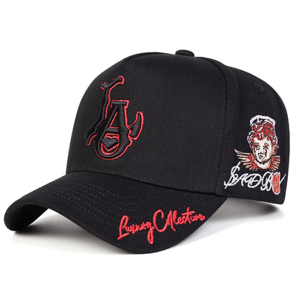 Unisex LA Love Embroidered Adjustable Baseball Cap