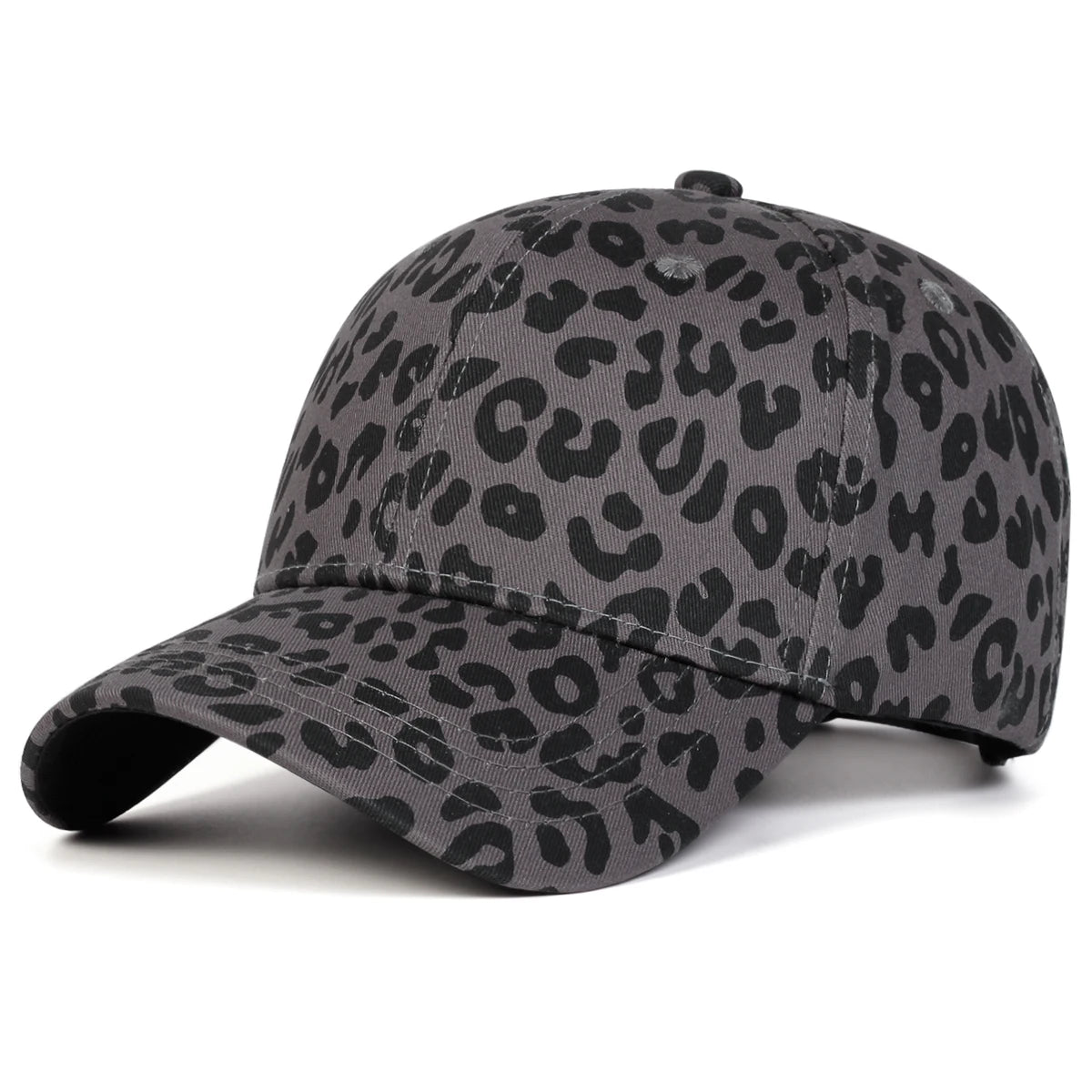 Unisex Leopard Print Adjustable Baseball Hat