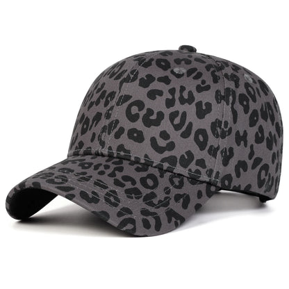 Unisex Leopard Print Adjustable Baseball Hat
