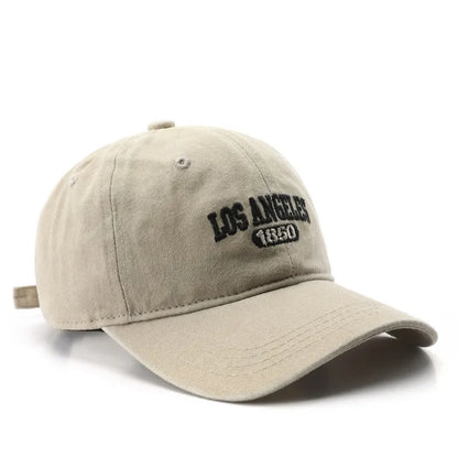 Los Angeles 1850 Embroidered Vintage Baseball Cap