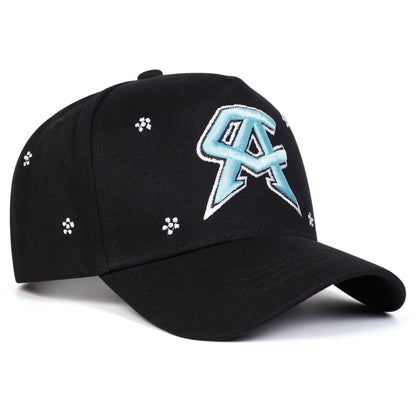 Unisex CA Letter Embroidery Casual Outdoor Baseball Cap