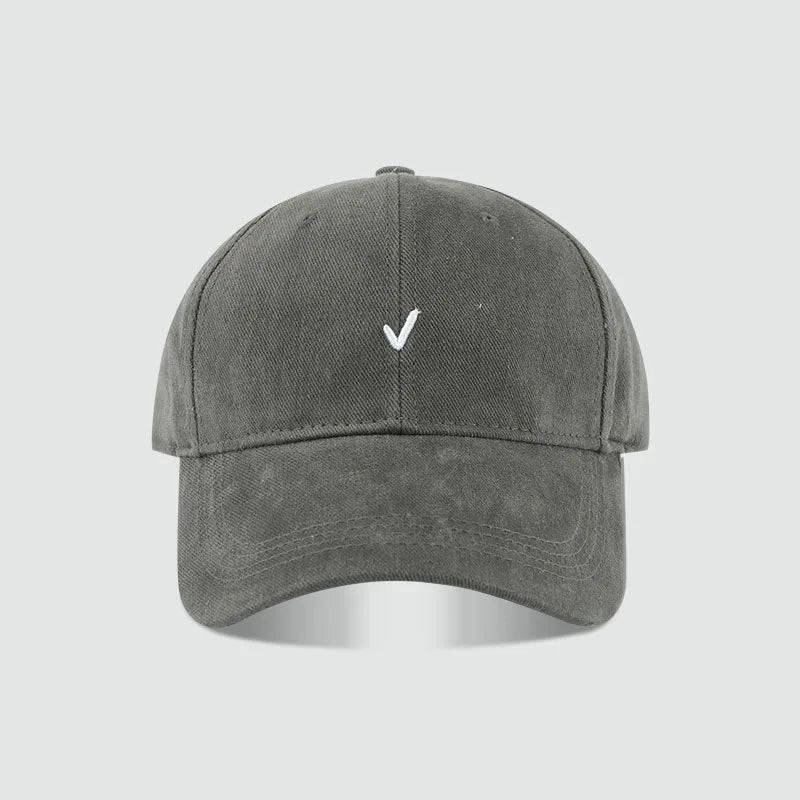 RICYGVM Letter Embroidery Solid Color Baseball Cap