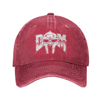 MF Doom Distressed Cotton Streetwear Baseball Cap