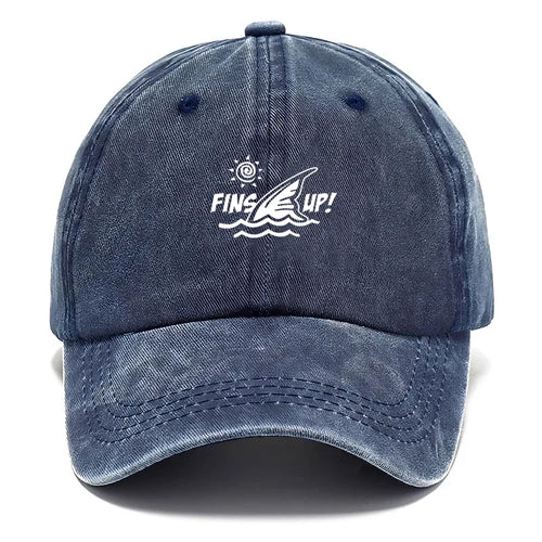 Vintage Washed Cotton Coastal Beach Life Baseball Cap