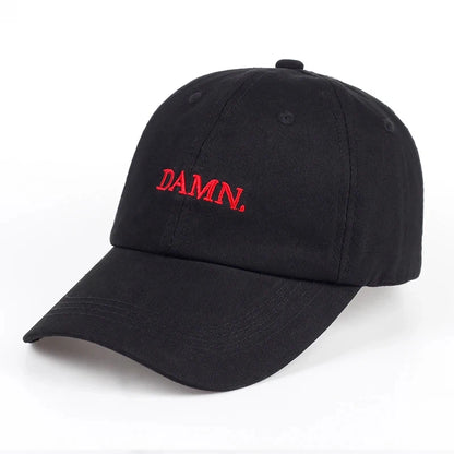 DAMN Embroidered Dad Hip Hop Baseball Cap