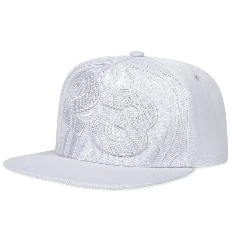 Unisex 23 Basketball Embroidery Hip-hop Hats