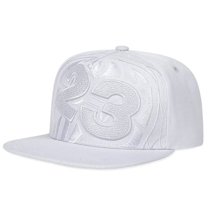 Unisex 23 Basketball Embroidery Hip-hop Hats