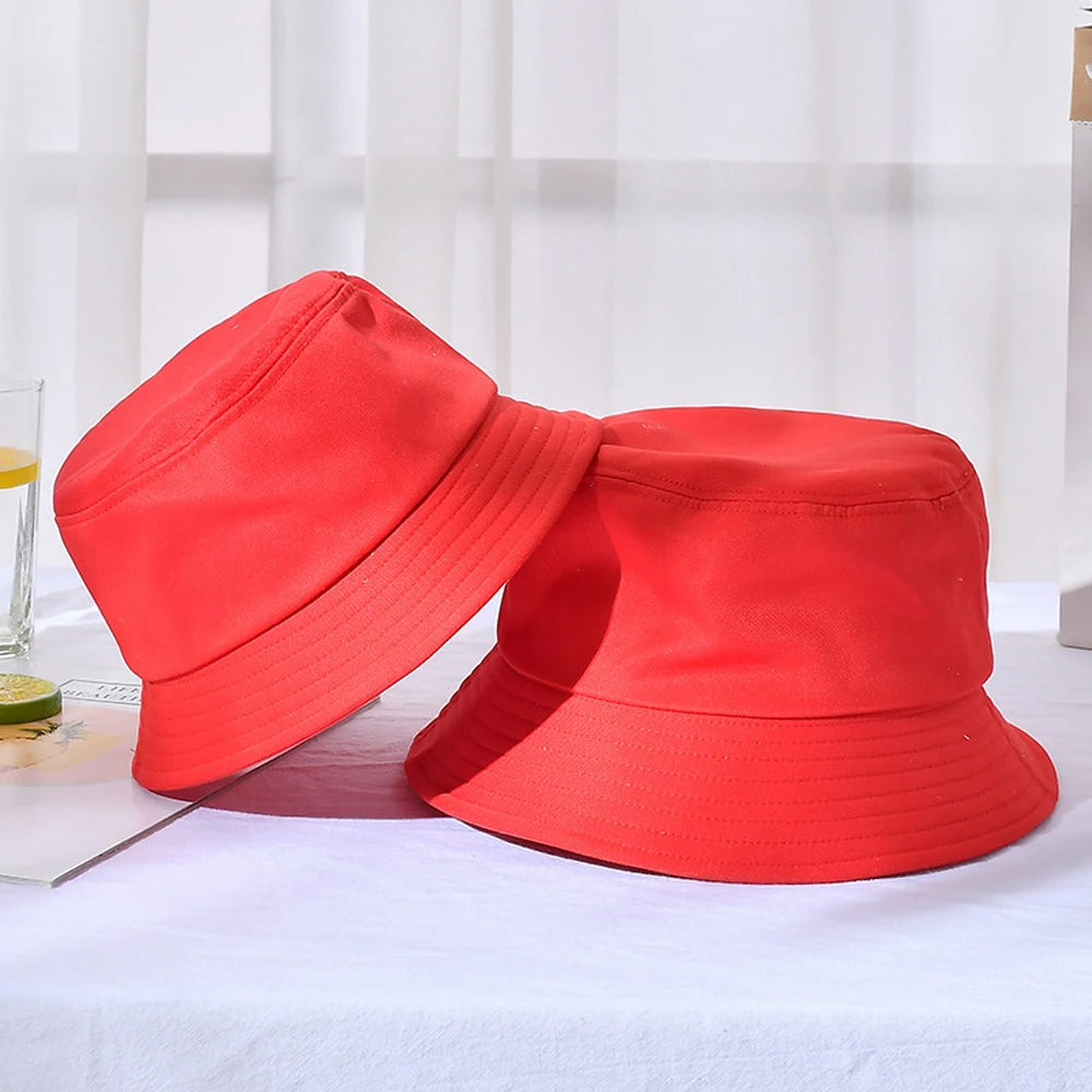 Unisex Cotton Summer Bucket Hat