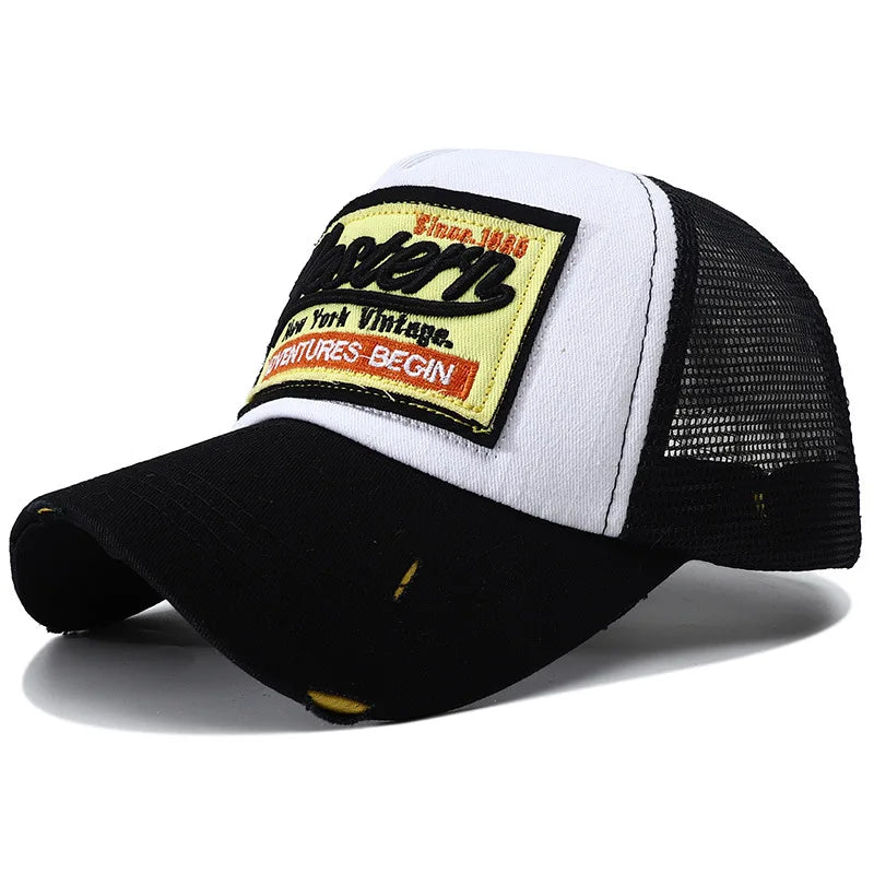 New Letter Embroidery Baseball Cap for Men