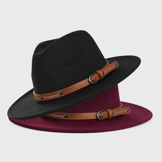 British Flat Brim Wool Bucket Hat