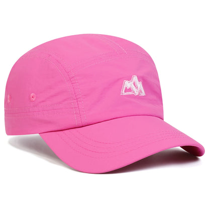 Mountain Range Label Quick Drying Adjustable Baseball Hat