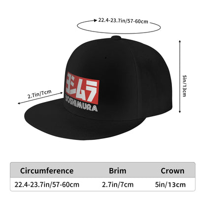 Yoshimura Motorcycle Racing Streetwear Snapback Cap