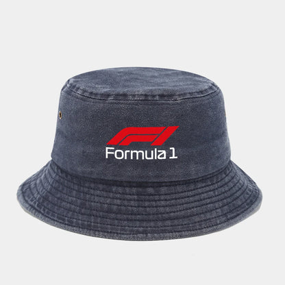Washed Retro Sunshade Fisherman Hat