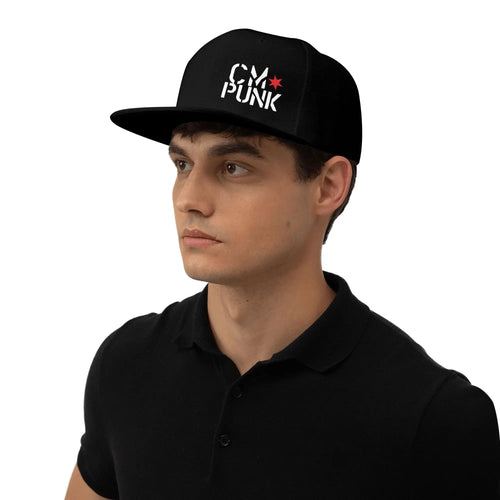 CM Punk WWE Breathable Snapback Cap