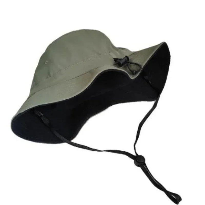 Large Size Winter Plush Bucket Hat
