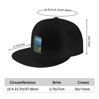 Hinano Tahiti Tropical Beer Brand Graphic Snapback Cap