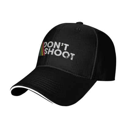 Don't Shoot Arcade Raiders Striped Baseball Cap