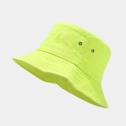 Fluorescent Green Fashion Bucket Hat