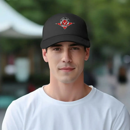Vulcan Motorcycle Modern Mesh Snapback Baseball Cap