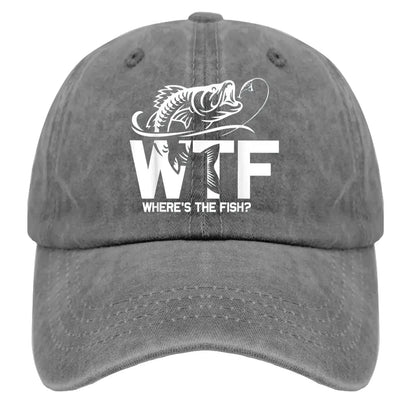 Funny Fishing Trucker Cap