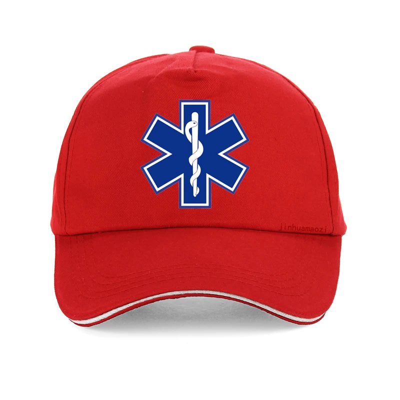 Star Of Life EMT Paramedic Baseball Cap
