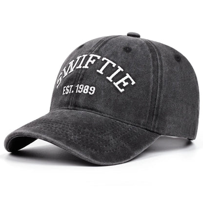 Swiftie Washed Letter Embroidery Baseball Cap