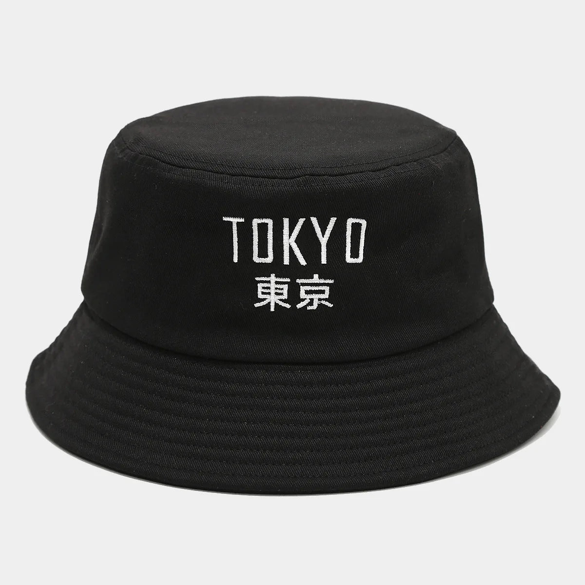 Tokyo Custom Text Cotton Fashion Trend Bucket Hat