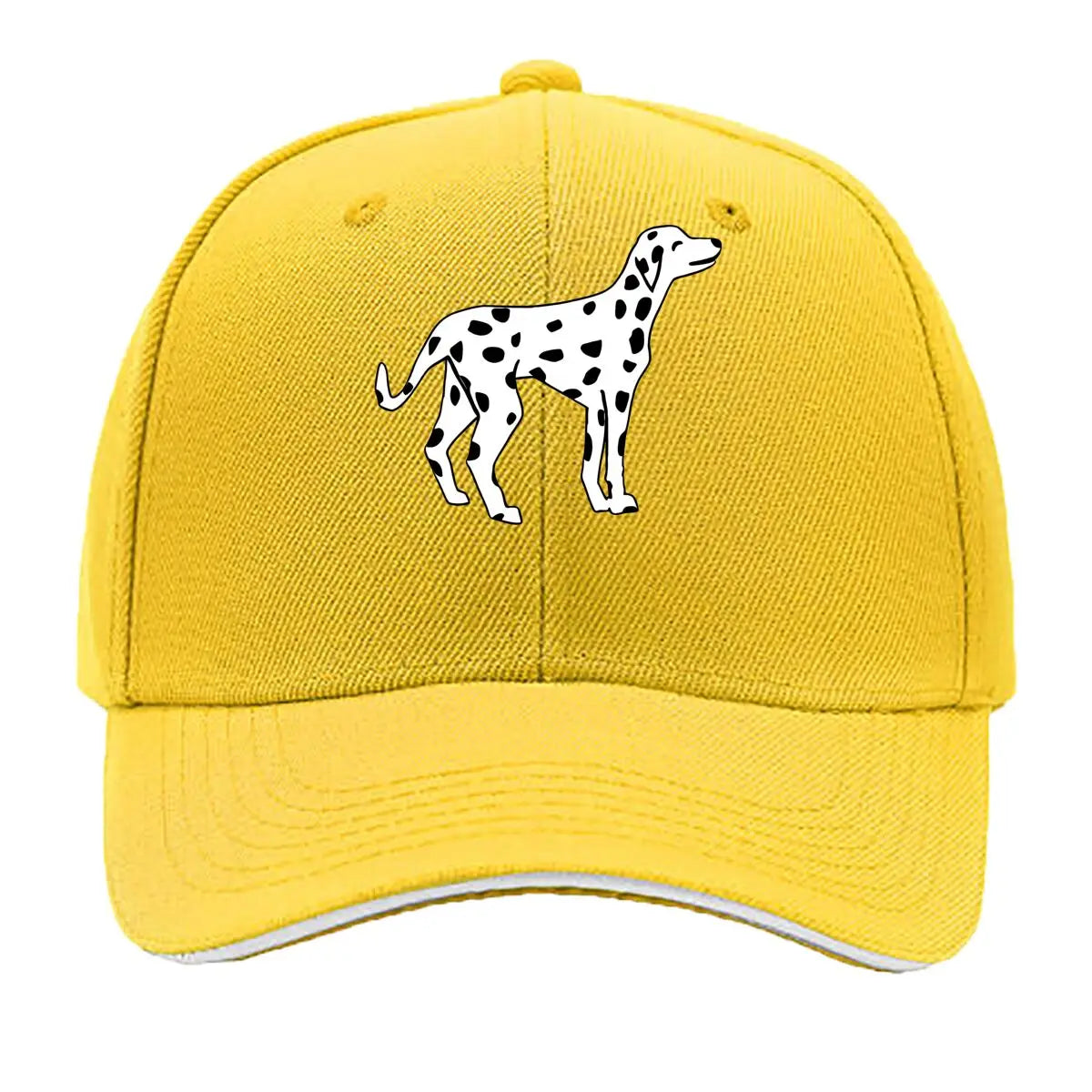 Cartoon Spotted Dog Printed Lightweight Sandwich Baseball Cap