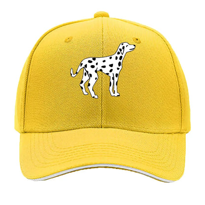 Cartoon Spotted Dog Printed Lightweight Sandwich Baseball Cap