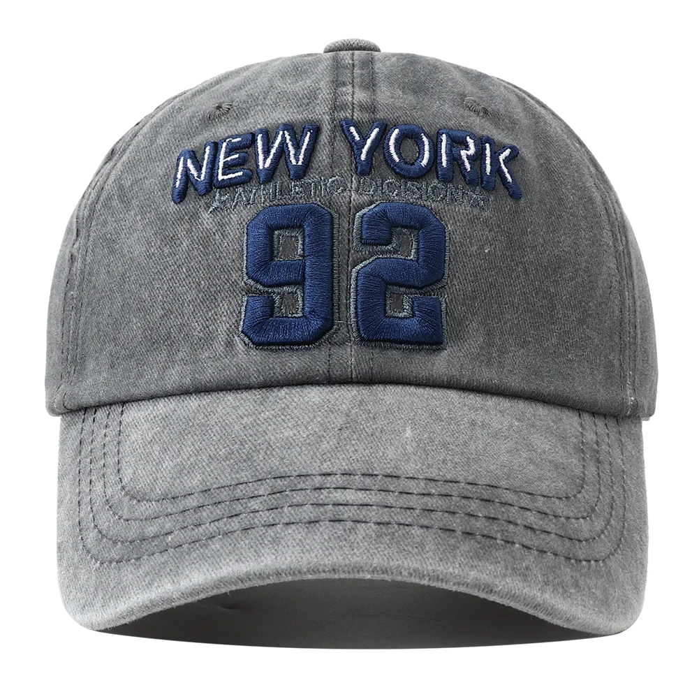 Cotton Embroidered Soft Top Snapback Baseball Hat