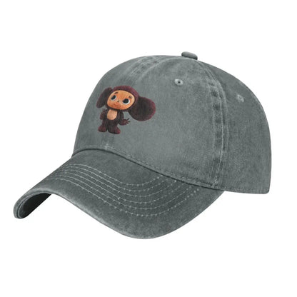 Cheburashka Cartoon Peaked Baseball Cap