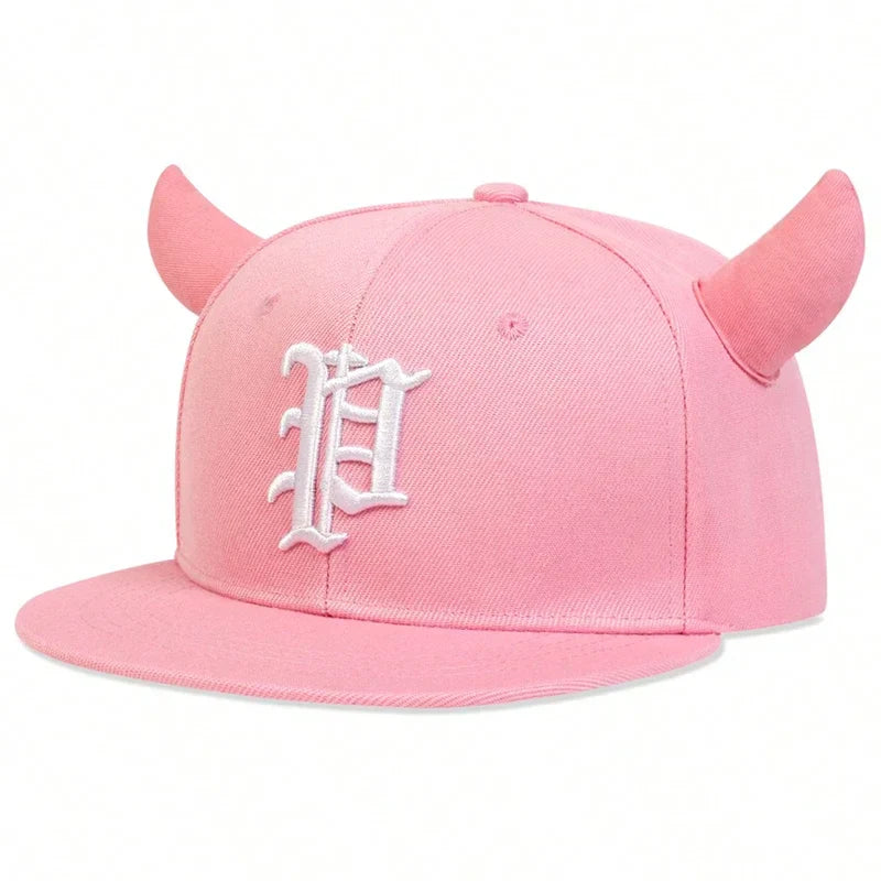 Unisex P Letter Embroidery Hip-hop Hats