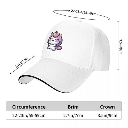 Adorable Kawaii Unicorn Streetwear Baseball Cap