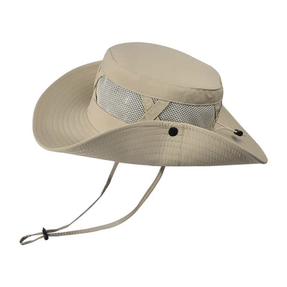 Breathable Nylon Big Eaves Bucket Hat