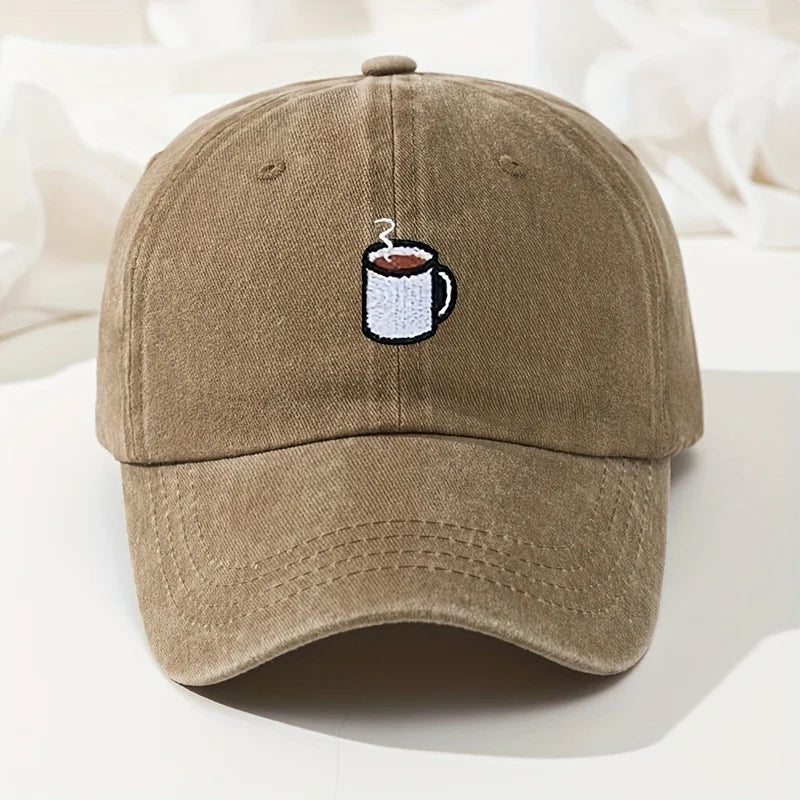 Retro Washed Embroidered Baseball Cap