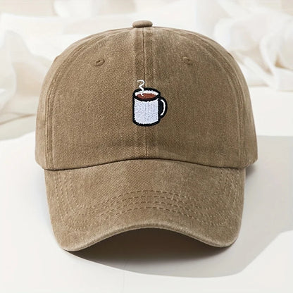 Retro Washed Embroidered Baseball Cap