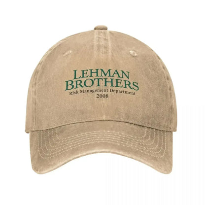 Retro Lehman Brothers Trucker Baseball Cap