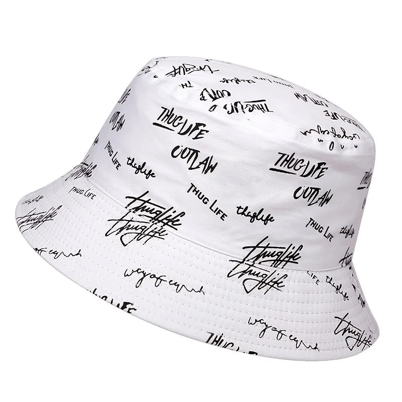 Reversible Printed Sunshade Bucket Hat