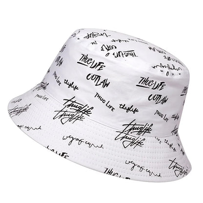 Reversible Printed Sunshade Bucket Hat