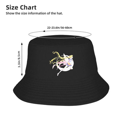 S Sailor Moon Anime Vintage Bucket Hat