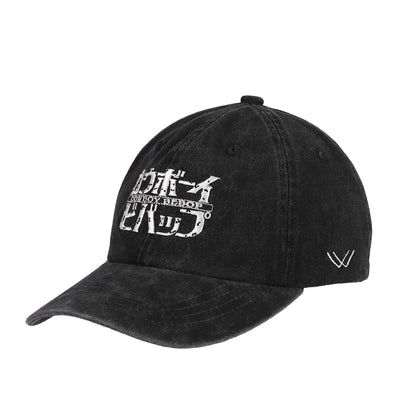 Cowboy Bebop Retro Washed Embroidered Baseball Cap
