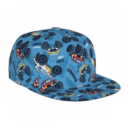 Monster Truck Snapback Cap