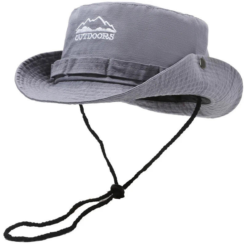Wide Brim UV Protection Bucket Hat