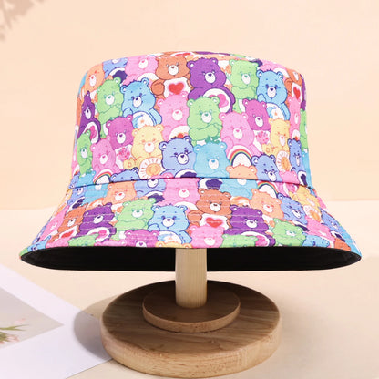 Teddy Bear Printed Fashion Sun Bucket Hat