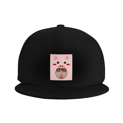 Dwaekki Changbin Kpop Character Casual Snapback Cap