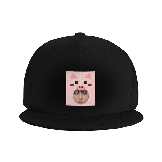 Dwaekki Changbin Kpop Character Casual Snapback Cap