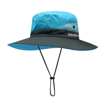 Quick-Dry Foldable Wide Brim Bucket Hat