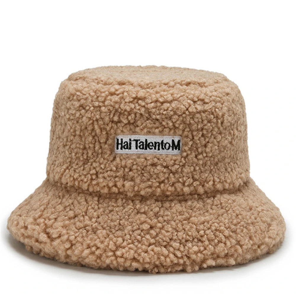Unisex Warm Fleece Bucket Hat