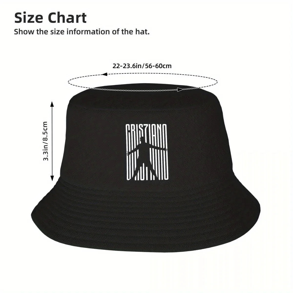 CR7 Soccer Gift Summer Beach Bucket Hat
